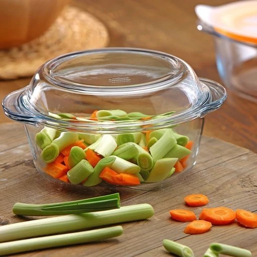 قابلمه پیرکس جفتی پاشاباغچه طرح سایز 3 کد 59023