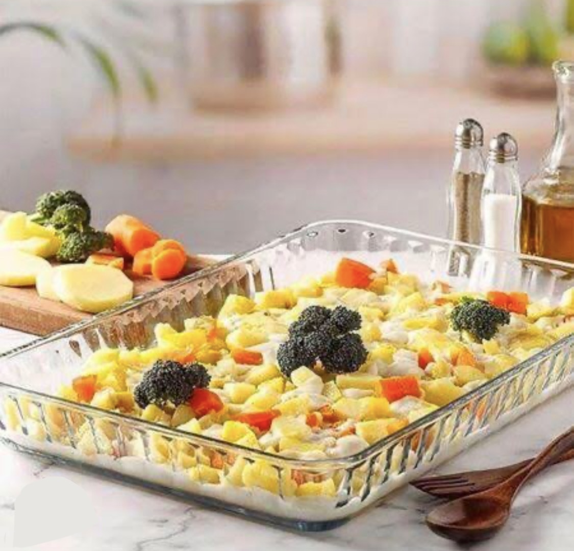 تابه پاشاباغچه مدل لازانیا مستطیل بزرگ بورجام کد 59204