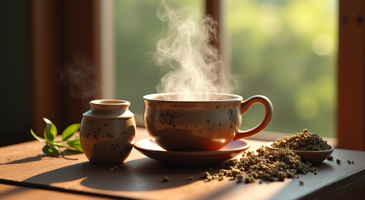 دمنوش‌های انرژی‌بخش (مانند چای سبز، ماته)