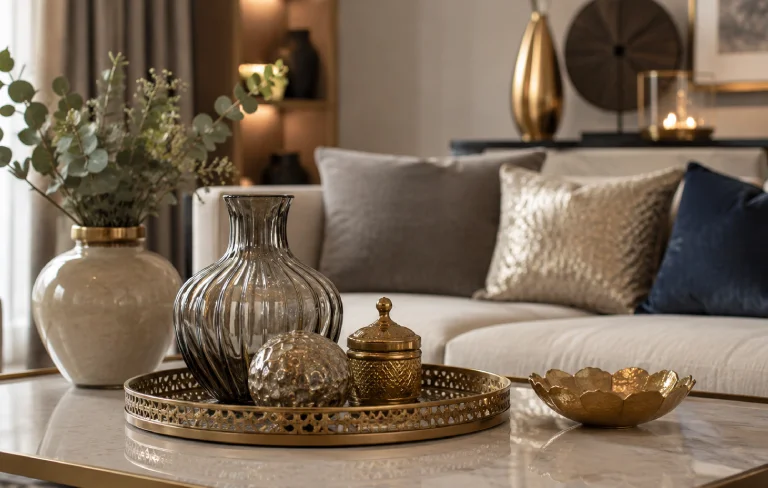  چگونه میز پذیرایی را با ظروف دکوری جذاب‌تر کنیم؟